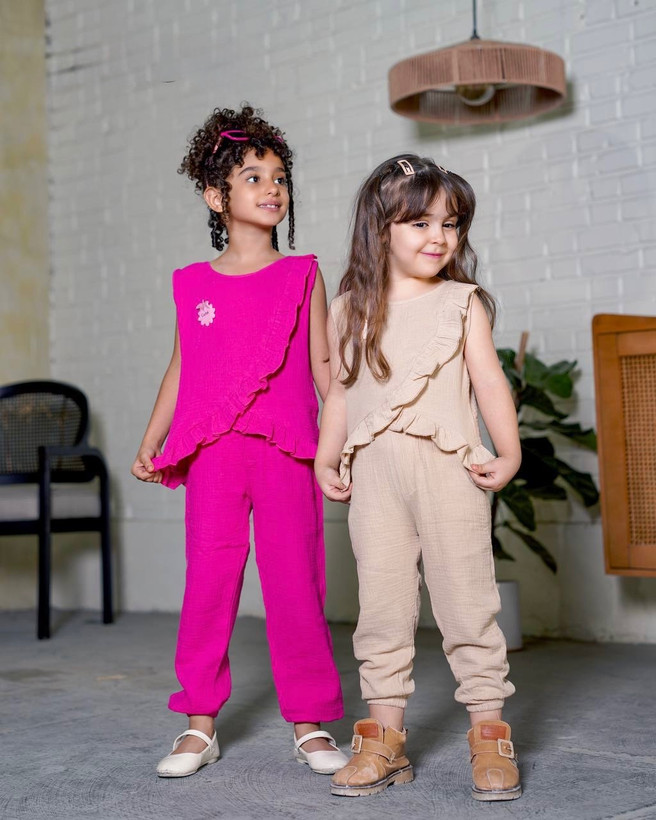 تاپ شلوارک مدل چیندار جنس دبل فیس