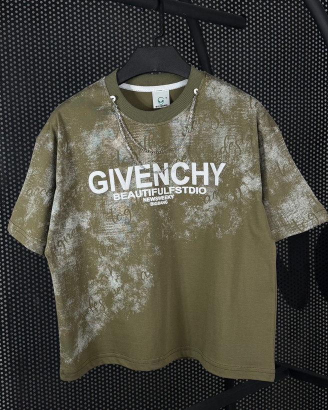 تیشرت تک مدل GIVENCHY جنس نخ پنبه