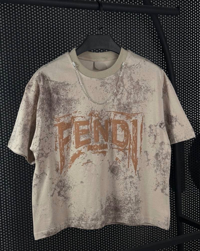 کراپ تک مدل FENDI جنس نخ پنبه